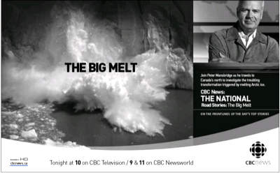 CBC ad in National Post