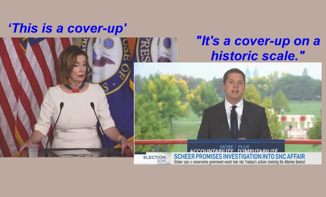 Conservative leader Andrew Scheer to Democratic Speaker Nancy Pelosi: Hold my beer Conservative leader Andrew Scheer to Democratic Speaker Nancy Pelosi: Hold my beer