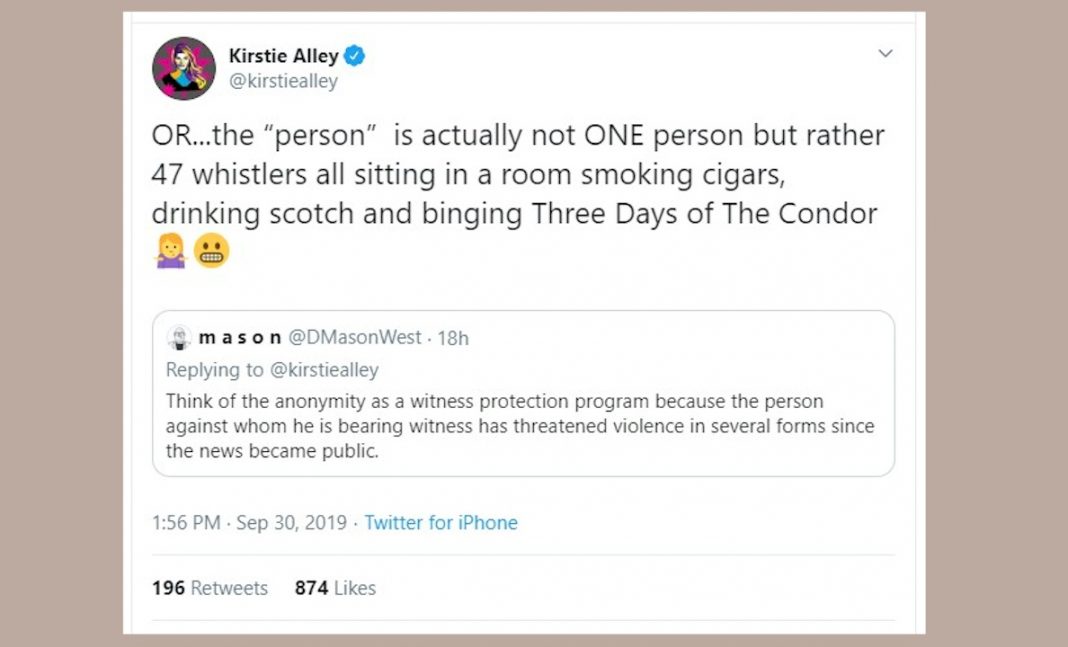 CHEERS! Kirstie Alley tempts fate with some honesty about Trump CHEERS! Kirstie Alley tempts fate with some honesty about Trump